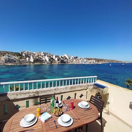 Blue Harbour Seafront Penthouse With Large Terrace With Panoramic Sea Views - By Getawaysmalta Daire St. Paul's Bay Dış mekan fotoğraf