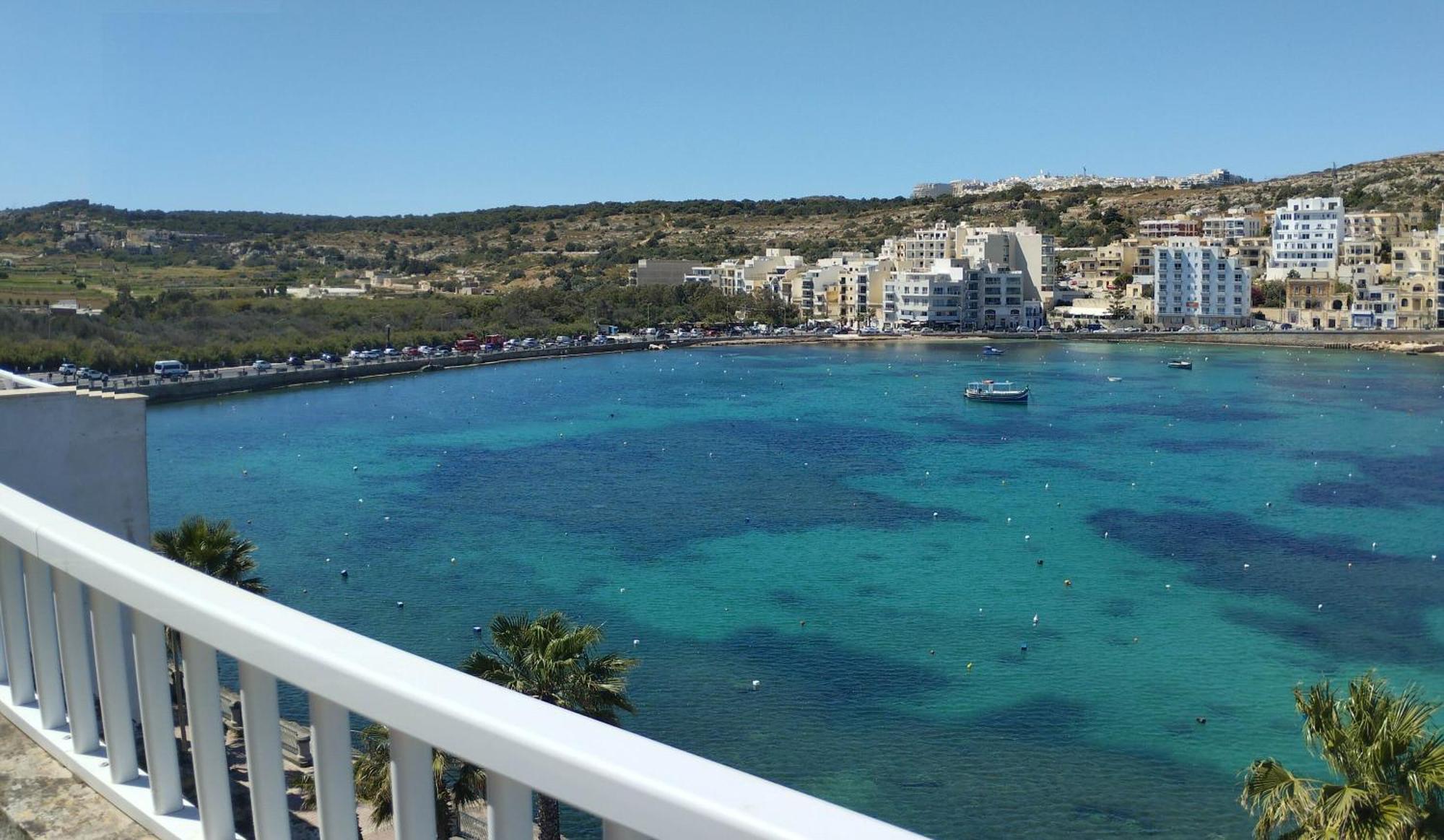 Blue Harbour Seafront Penthouse With Large Terrace With Panoramic Sea Views - By Getawaysmalta Daire St. Paul's Bay Dış mekan fotoğraf