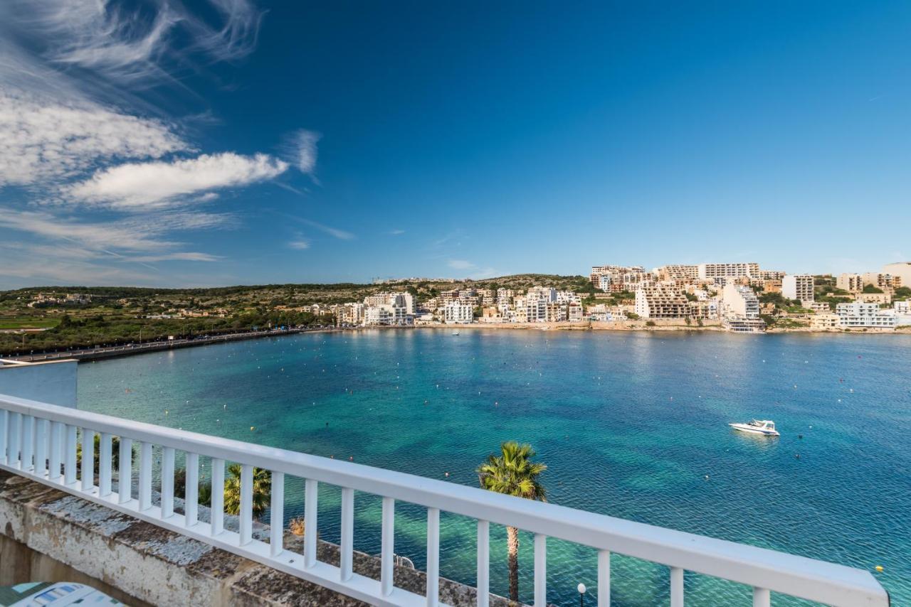 Blue Harbour Seafront Penthouse With Large Terrace With Panoramic Sea Views - By Getawaysmalta Daire St. Paul's Bay Dış mekan fotoğraf